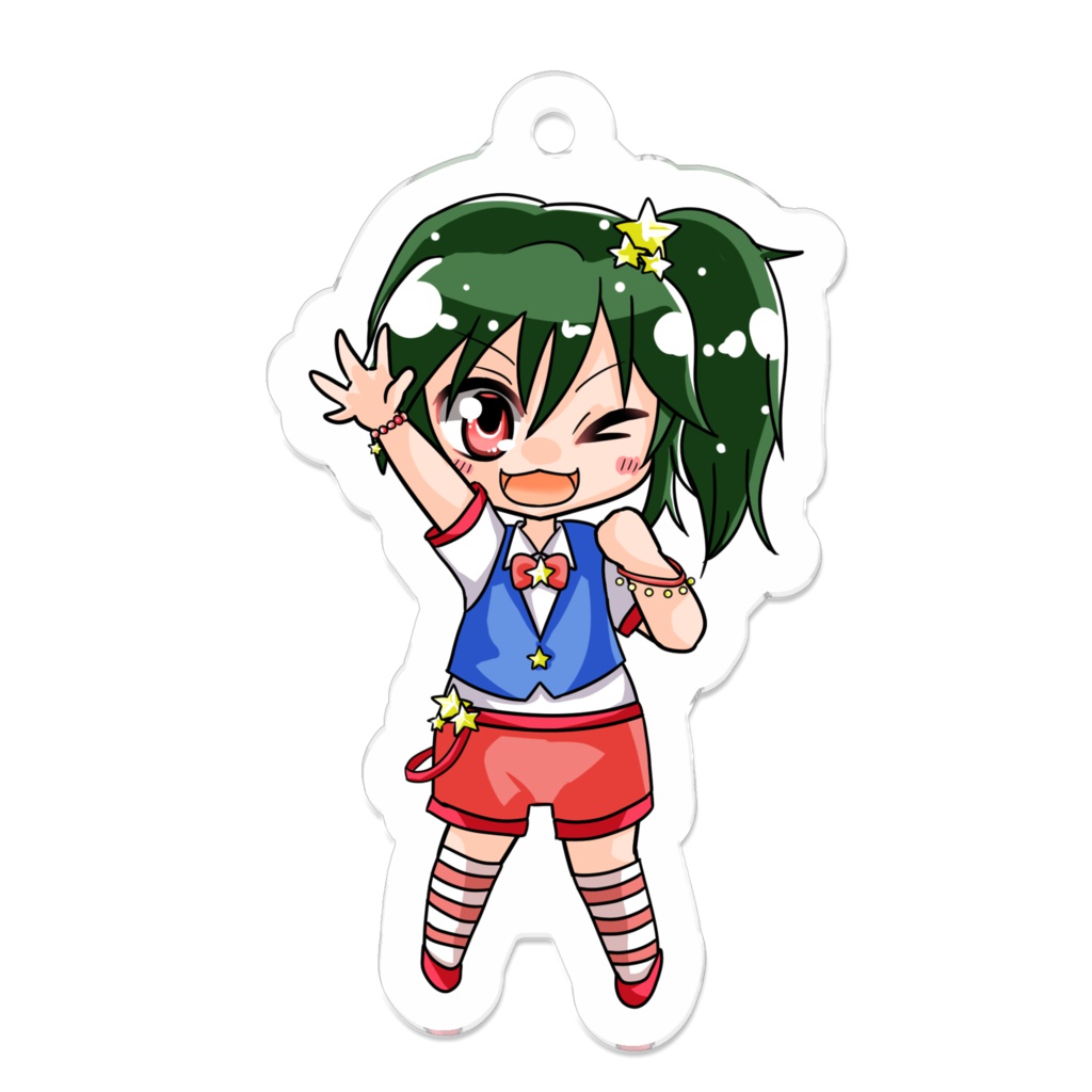 北上来海アクリルキーホルダー