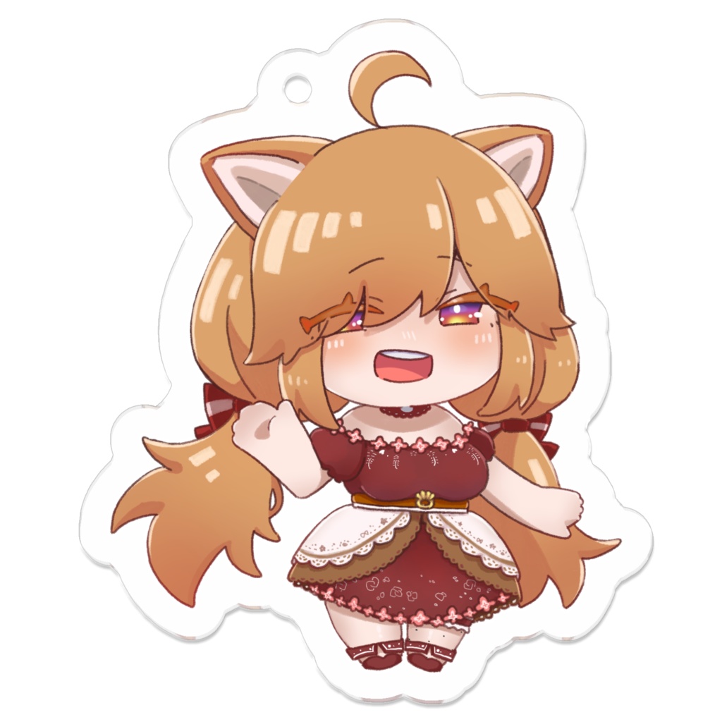 柴園わんこ3周年記念アクリルキーホルダー(ひとわんこ)