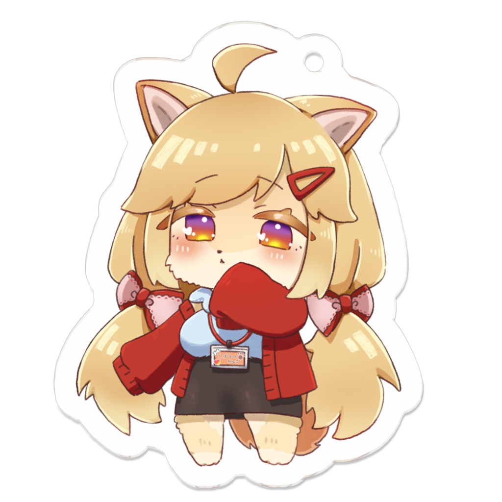 柴園わんこ3周年記念アクリルキーホルダー(ケモわんこ)