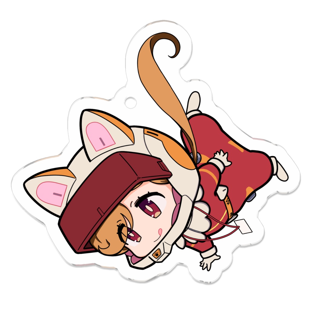 柴園わんこ4周年記念アクリルキーホルダー(まだ帰れるところがあるわんこバージョン)