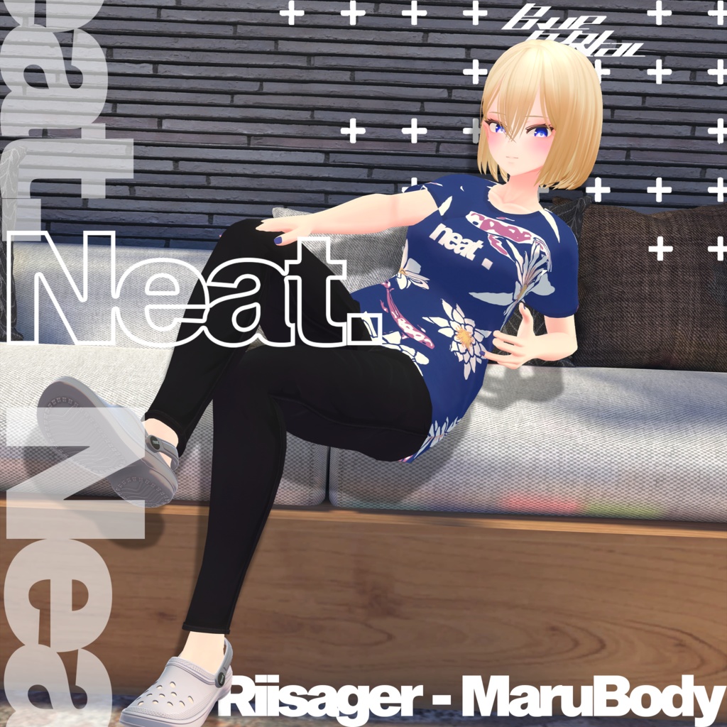 『neat.』Shirt & Crocs / Tシャツ & クロックス【MARUBODY】