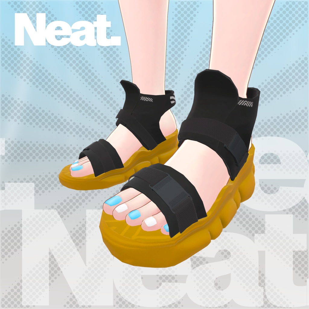 『neat.』Summer Hoodie - 【竜胆・Rindo】