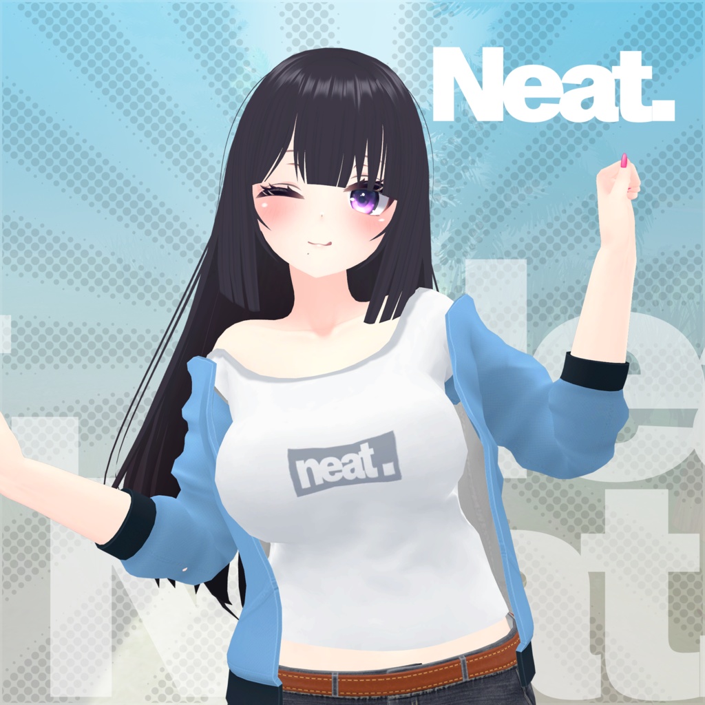 『neat.』Summer Hoodie -【セレスティア・Selestia】