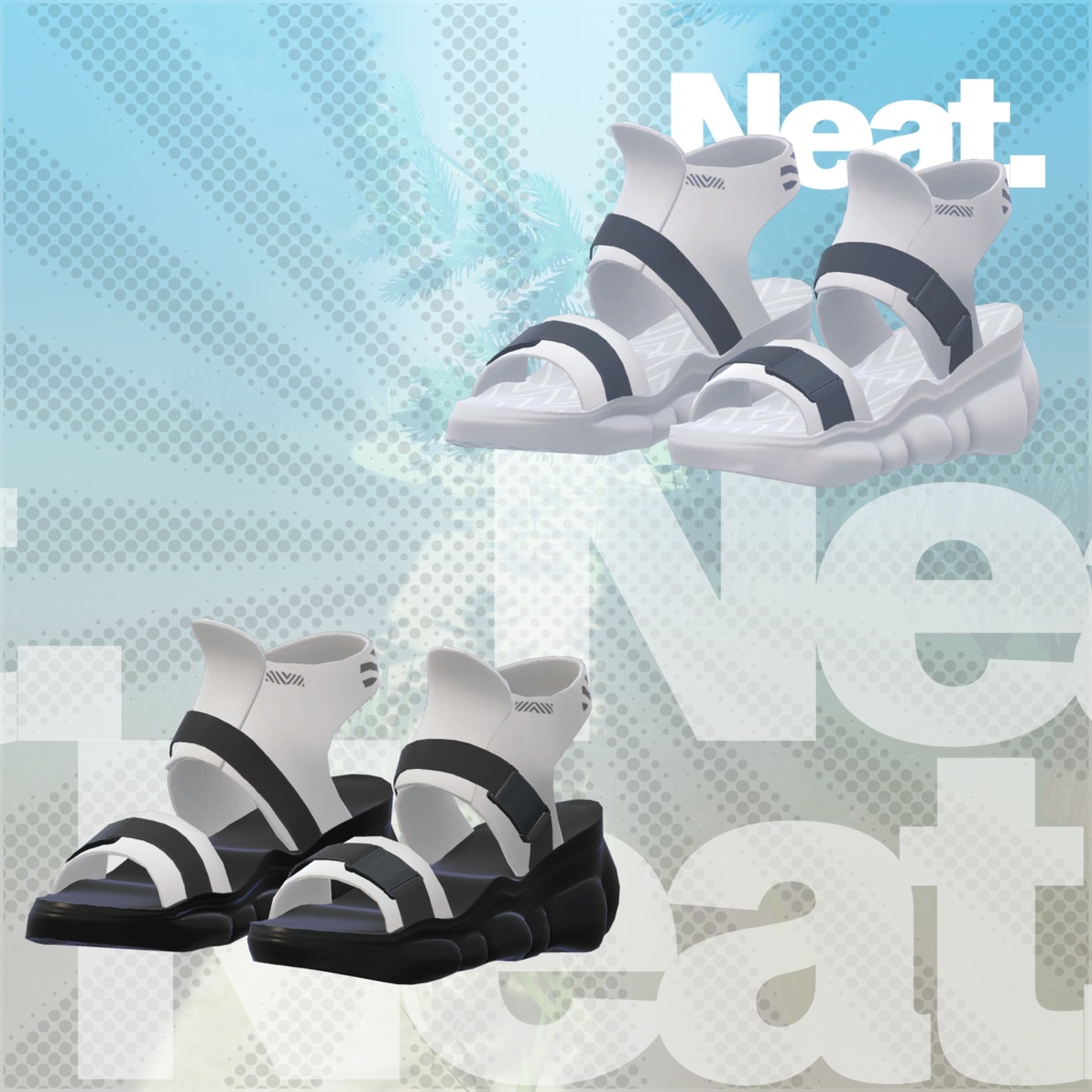 『neat.』Summer Hoodie - 【桔梗・Kikyo】