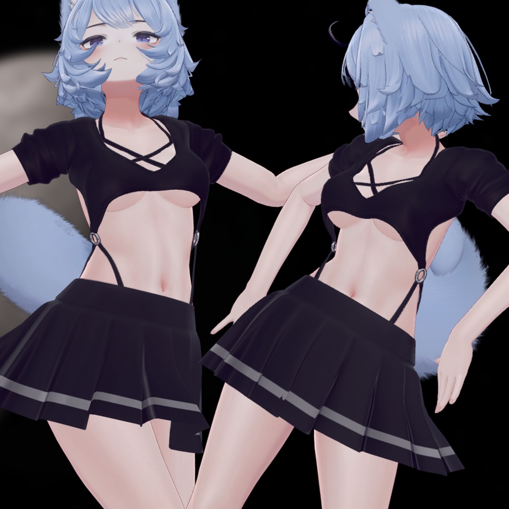 『neat.』Luna Skirt -【ヴェール・Velle】