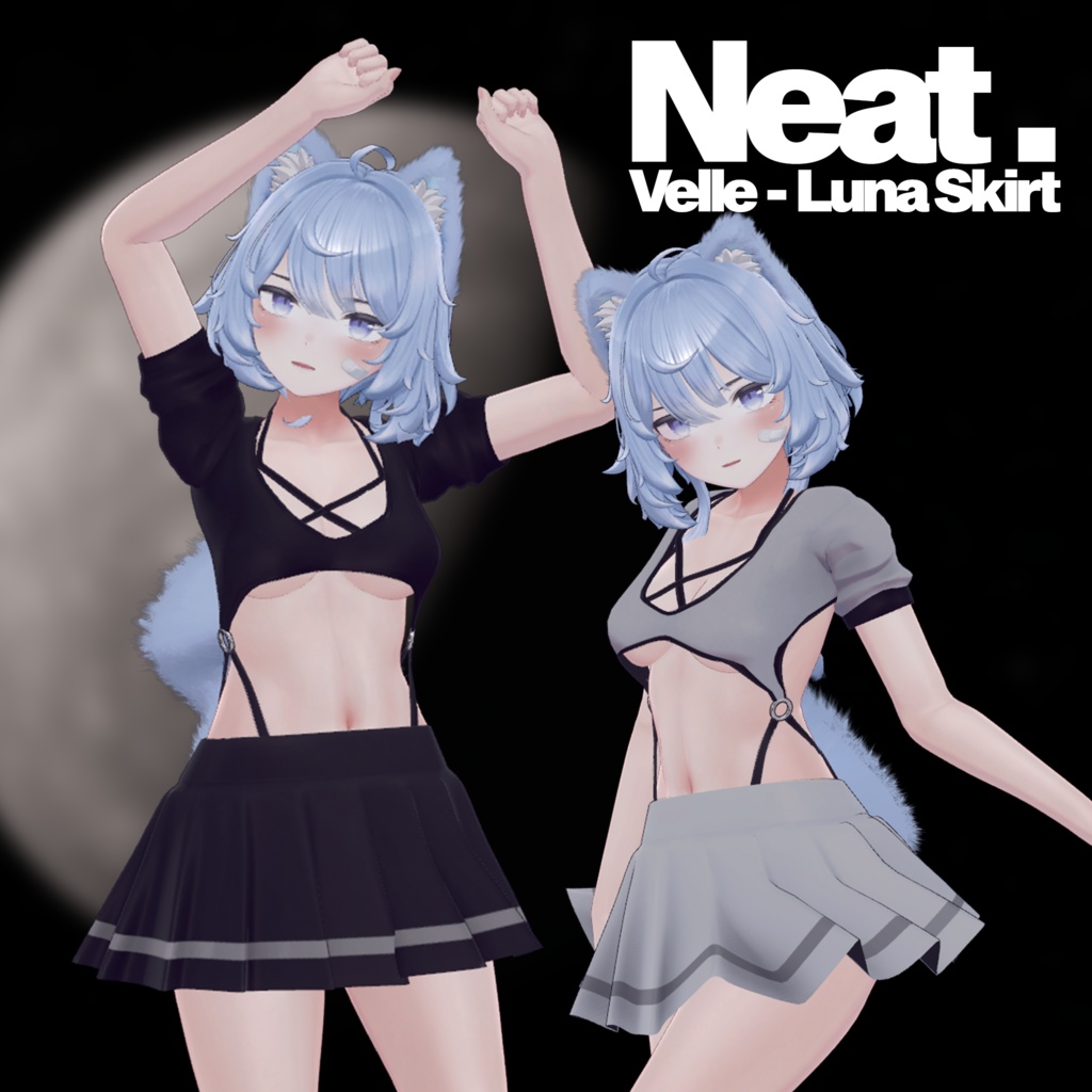 『neat.』Luna Skirt -【ヴェール・Velle】