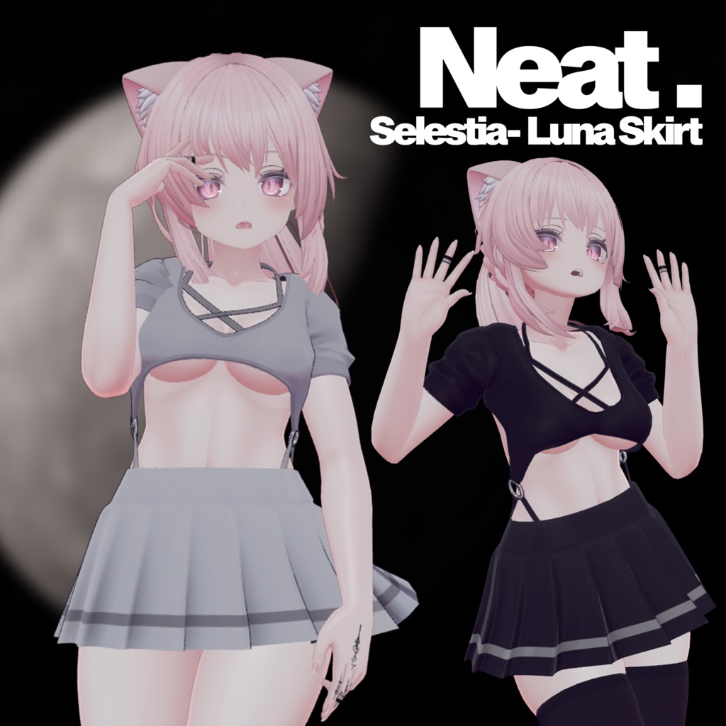 『neat.』Luna Skirt -【セレスティア・Selestia】