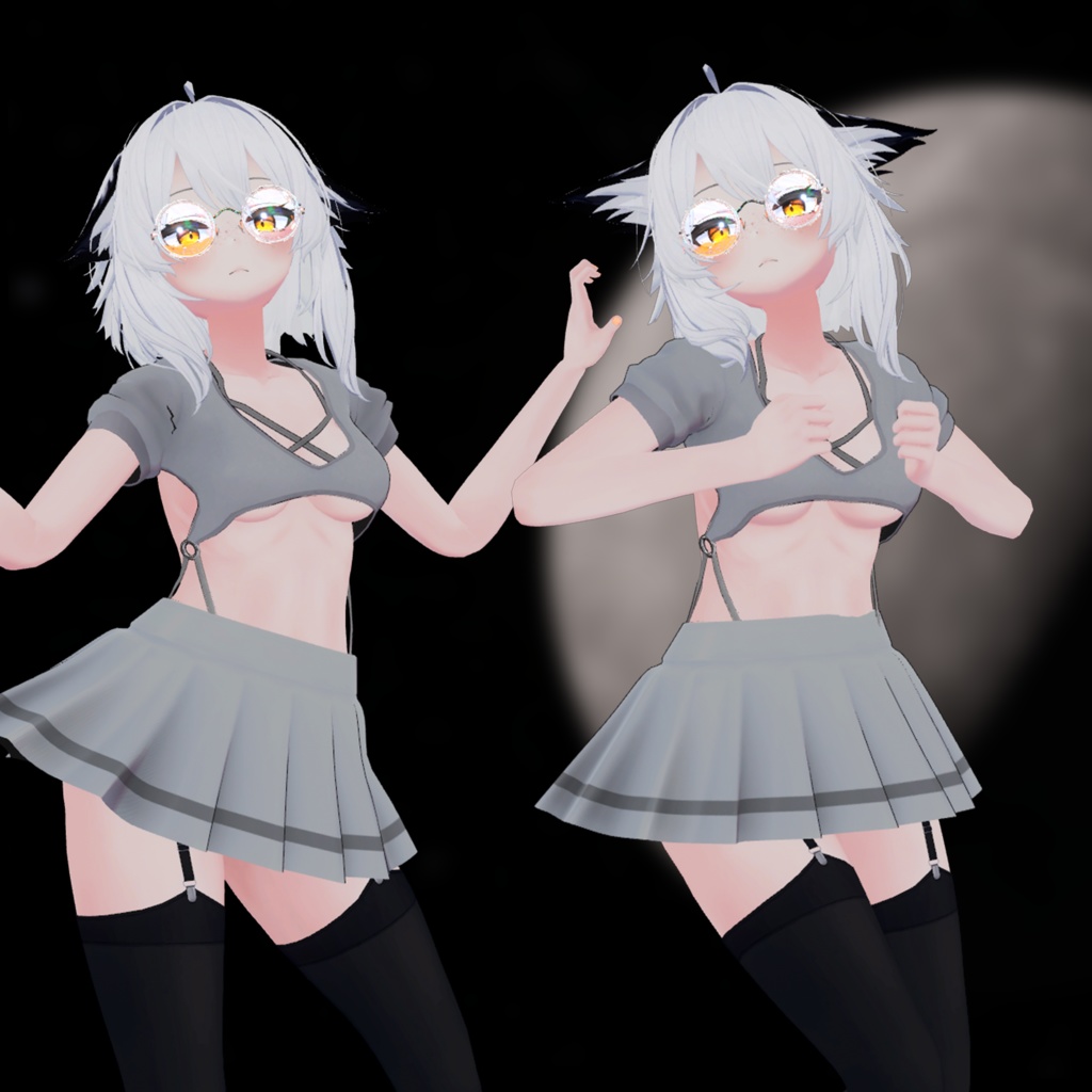 『neat.』Luna Skirt - 【桔梗・Kikyo】