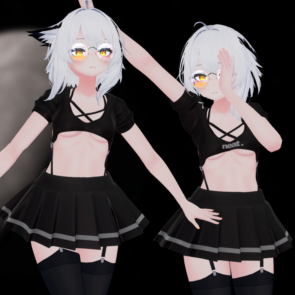 『neat.』Luna Skirt - 【桔梗・Kikyo】