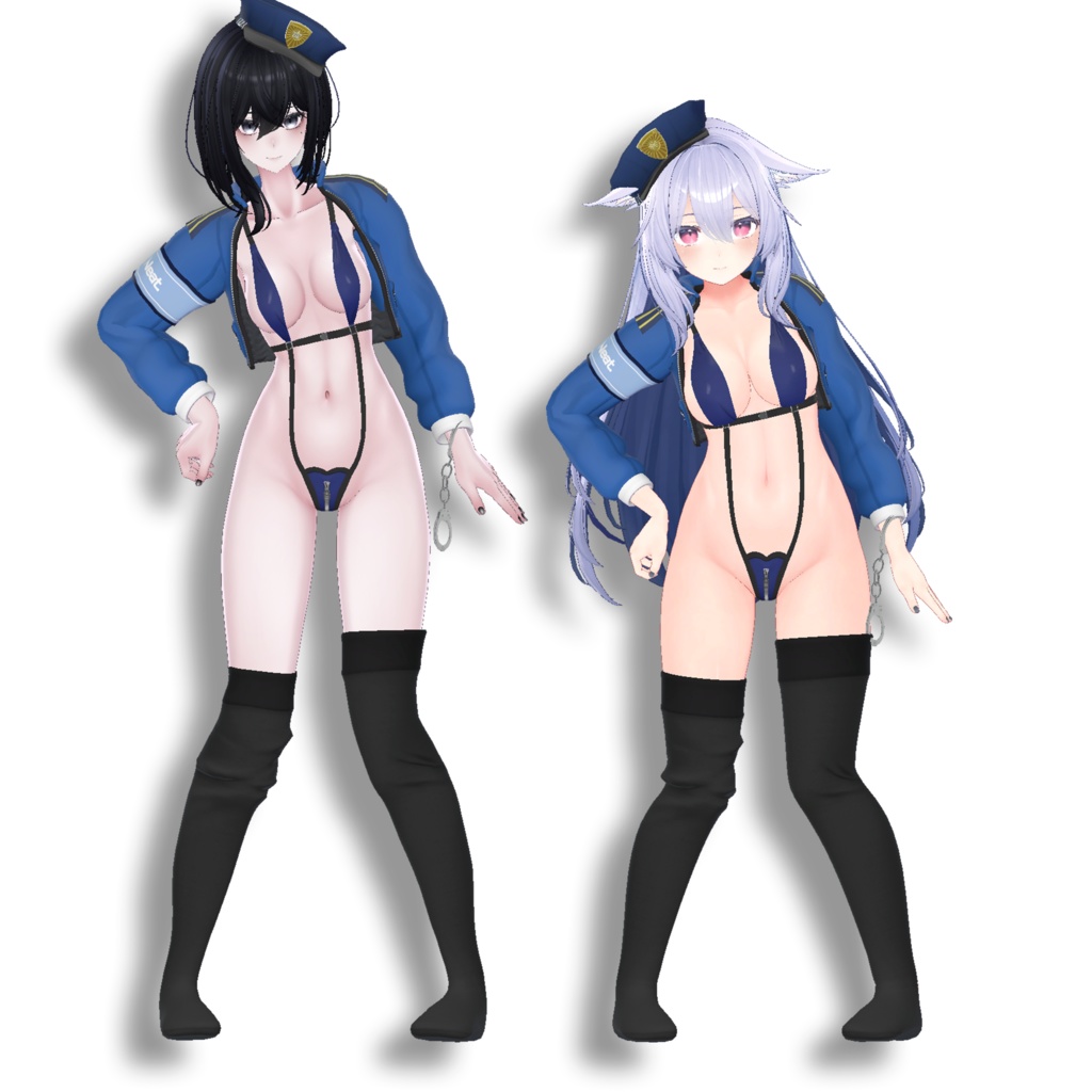 『Neat.』Keisatsu no Koikatsu 警察 Manuka / マヌカ Kikyo / 桔梗 Selestia / セレスティア Moe / 萌