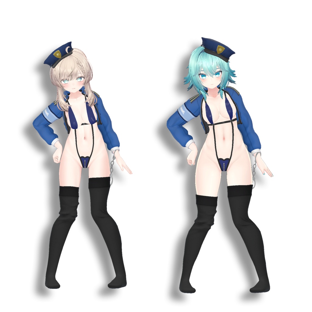 『Neat.』Keisatsu no Koikatsu 警察 Manuka / マヌカ Kikyo / 桔梗 Selestia / セレスティア Moe / 萌