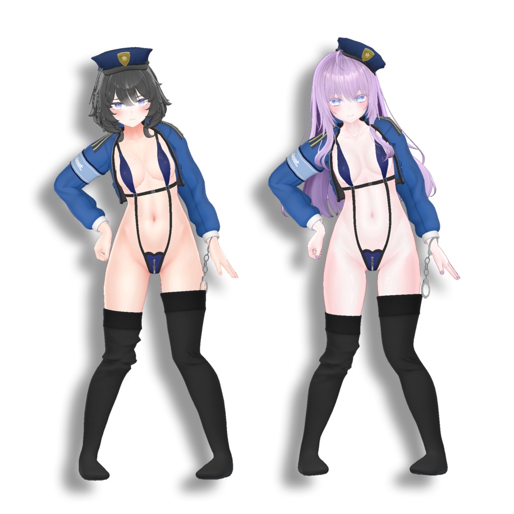 『Neat.』Keisatsu no Koikatsu 警察 Manuka / マヌカ Kikyo / 桔梗 Selestia / セレスティア Moe / 萌