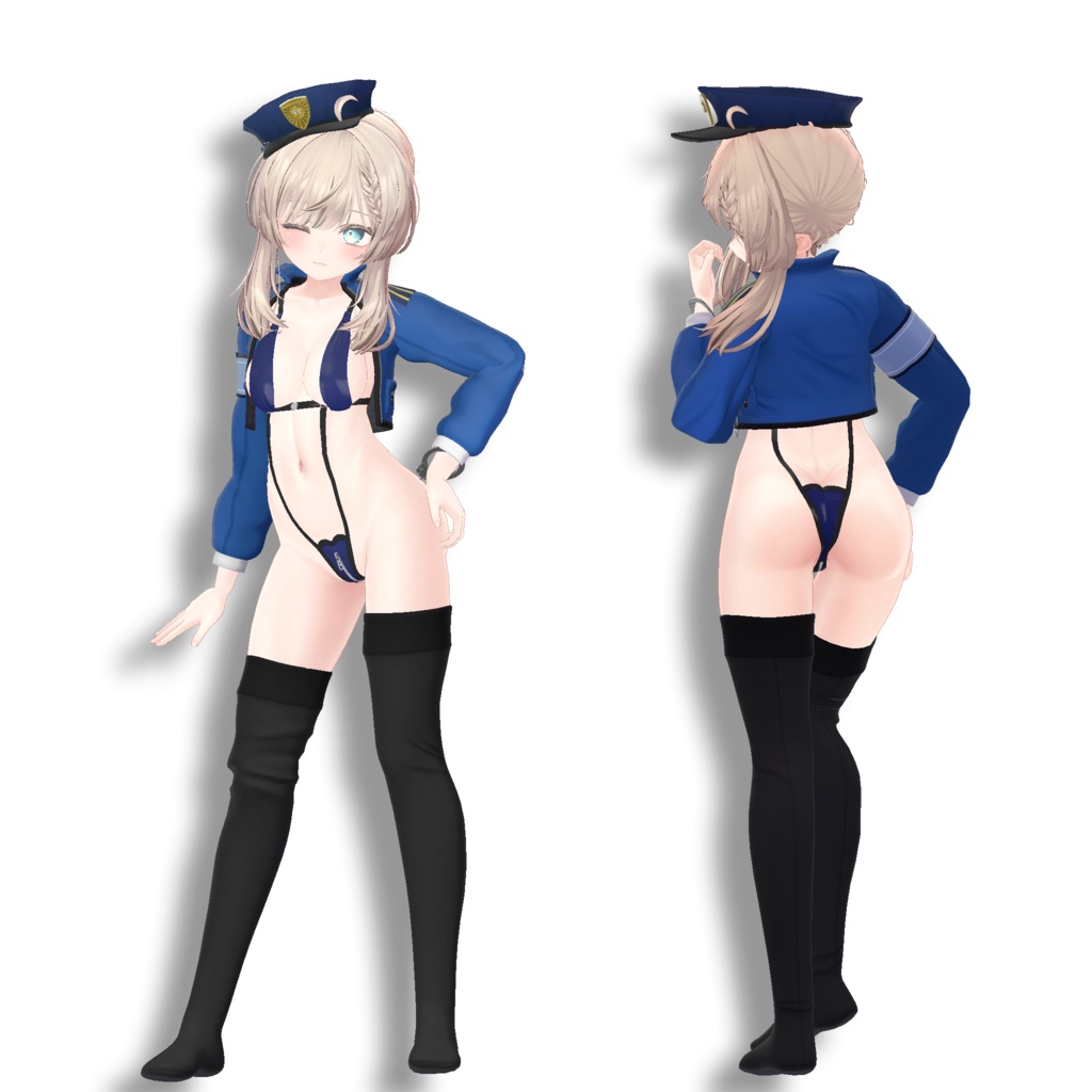 『Neat.』Keisatsu no Koikatsu 警察 Manuka / マヌカ Kikyo / 桔梗 Selestia / セレスティア Moe / 萌