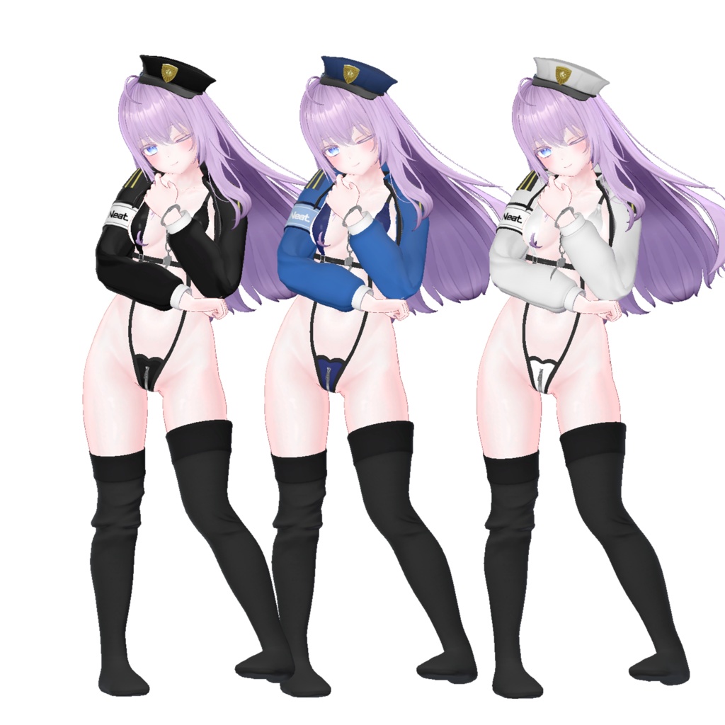 『Neat.』Keisatsu no Koikatsu 警察 Manuka / マヌカ Kikyo / 桔梗 Selestia / セレスティア Moe / 萌