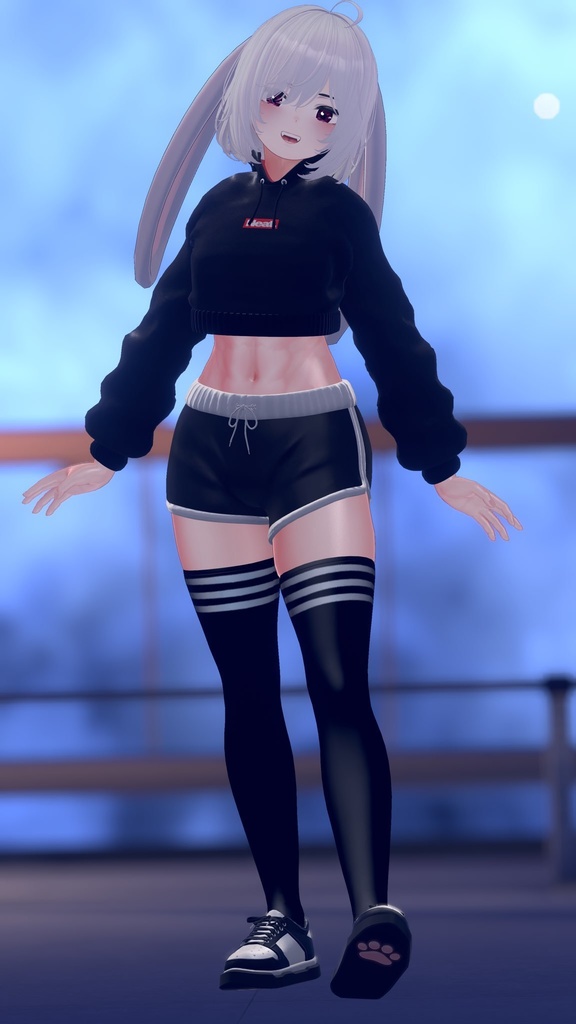 Neat - Crop Hoodie クロップパーカー パーカー