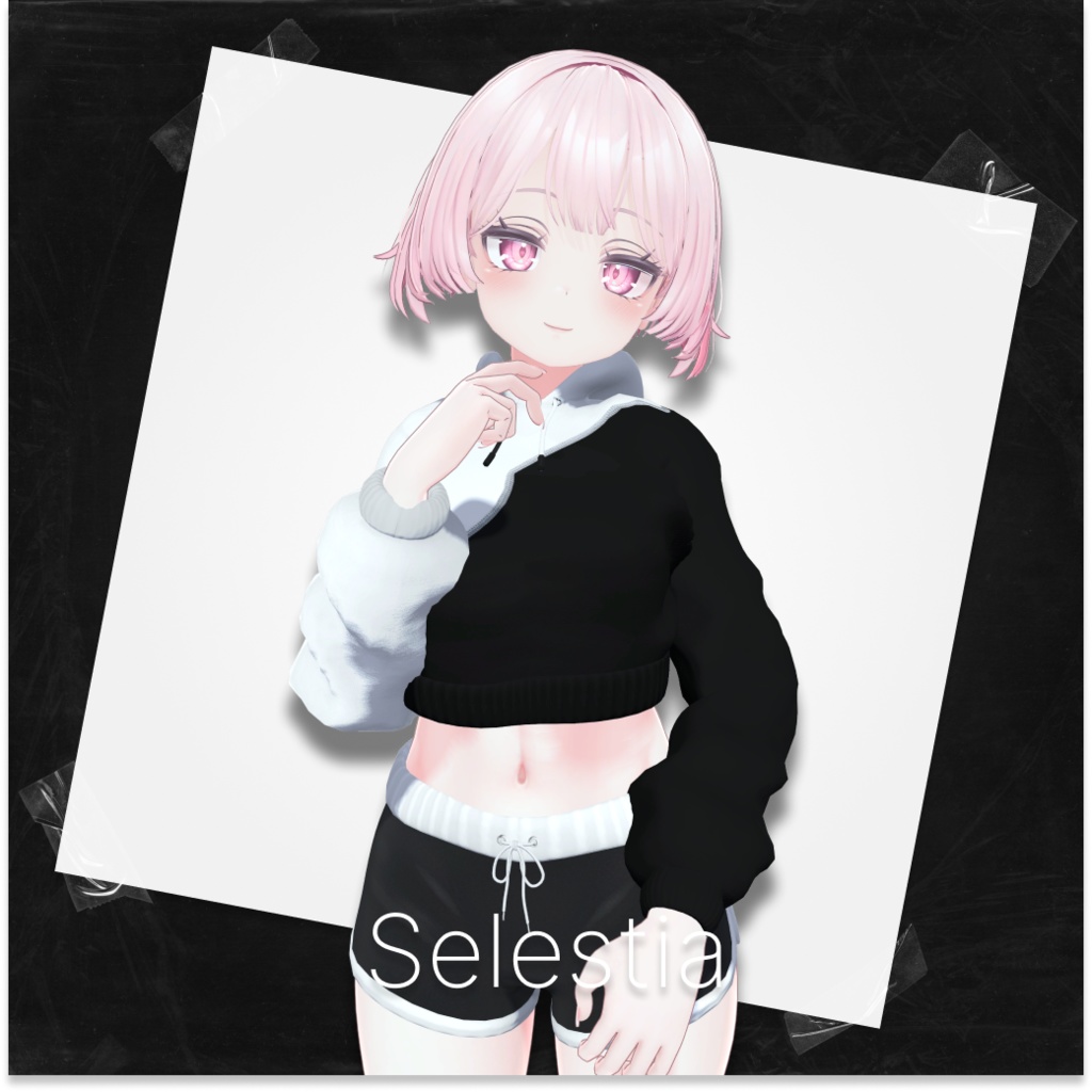 Neat - Crop Hoodie クロップパーカー パーカー