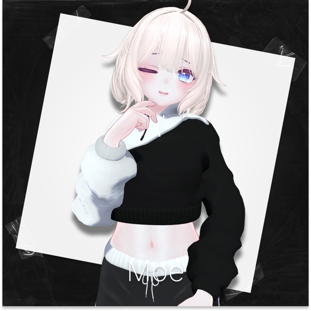 Neat - Crop Hoodie クロップパーカー パーカー