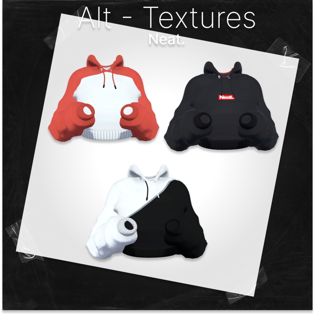 Neat - Crop Hoodie クロップパーカー パーカー