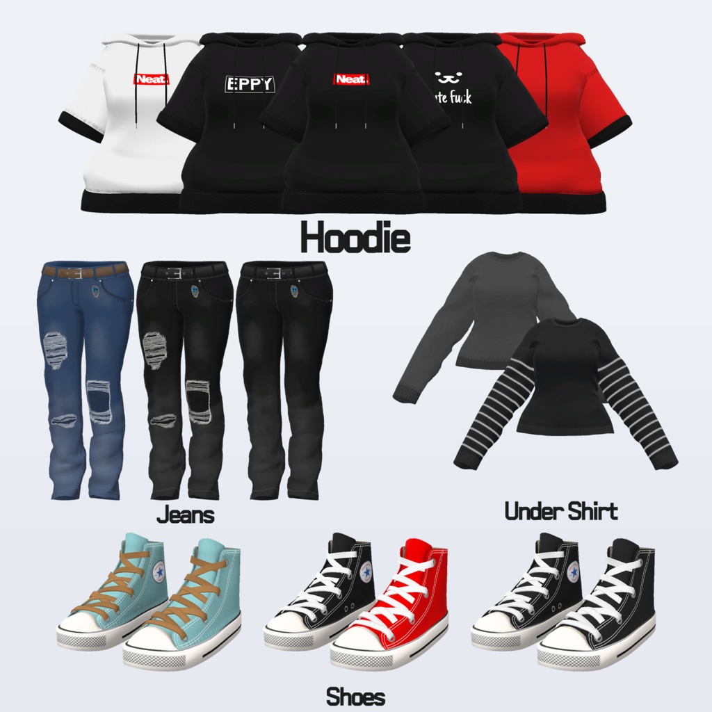 #NeatClothing しなの - Shinano Set