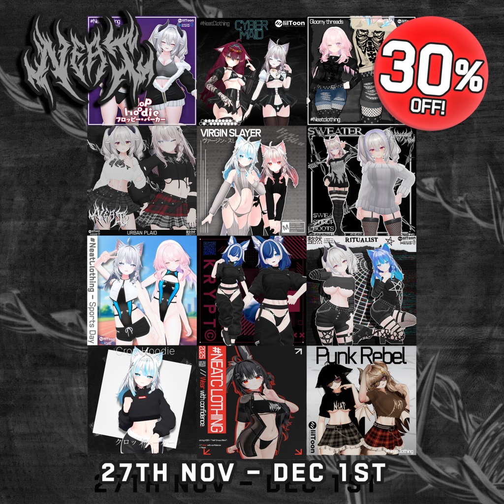 NeatClothing - BLACK FRIDAY SALE 💙🛍️