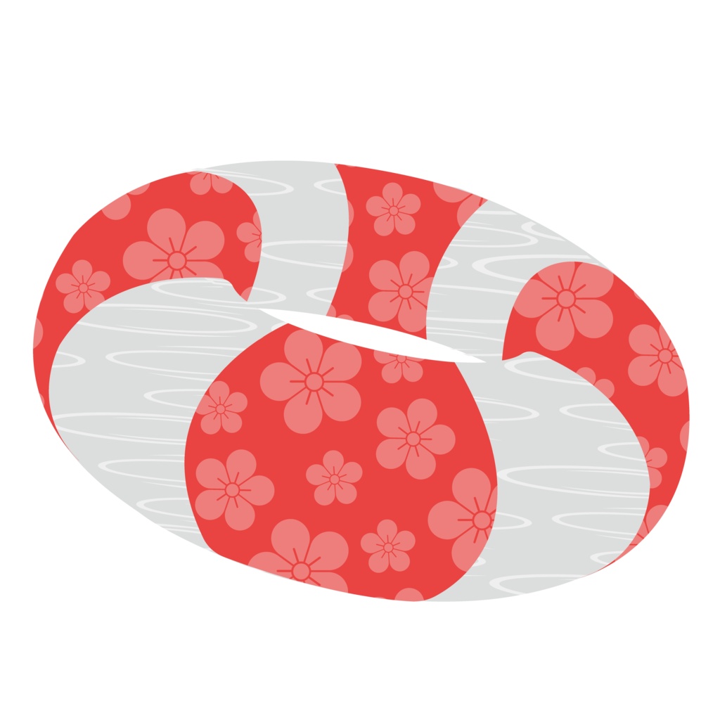 和柄浮き輪アクリルキーホルダー