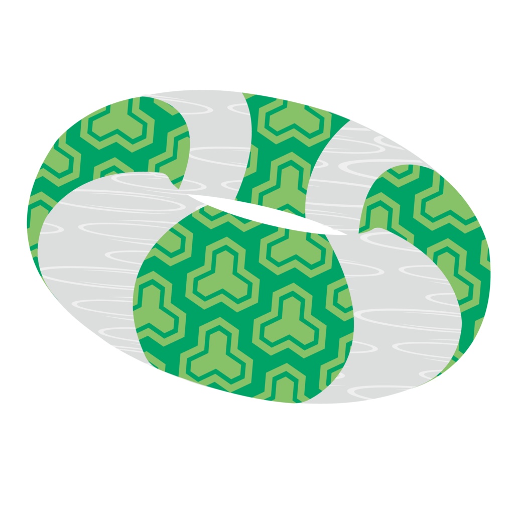 和柄浮き輪キッズTシャツ