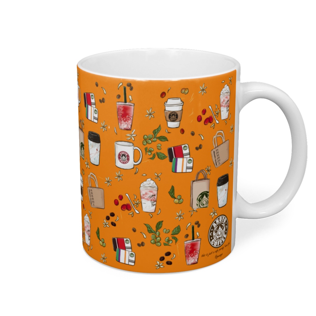ANOYO COFFEE マグカップ(オレンジ)