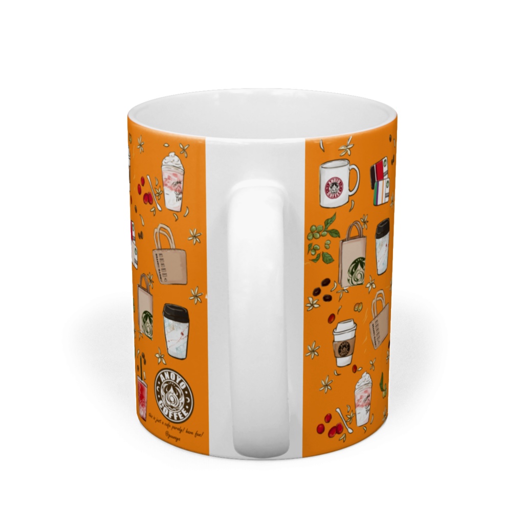ANOYO COFFEE マグカップ(オレンジ)