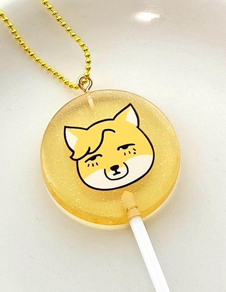 チベガミ ペロキャンアクキー