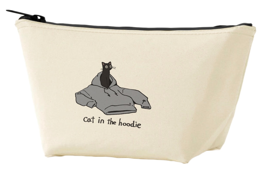 黒猫ちゃんポーチ