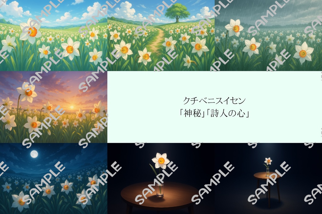 花のある風景 - 背景素材集 - 第1弾、第2弾