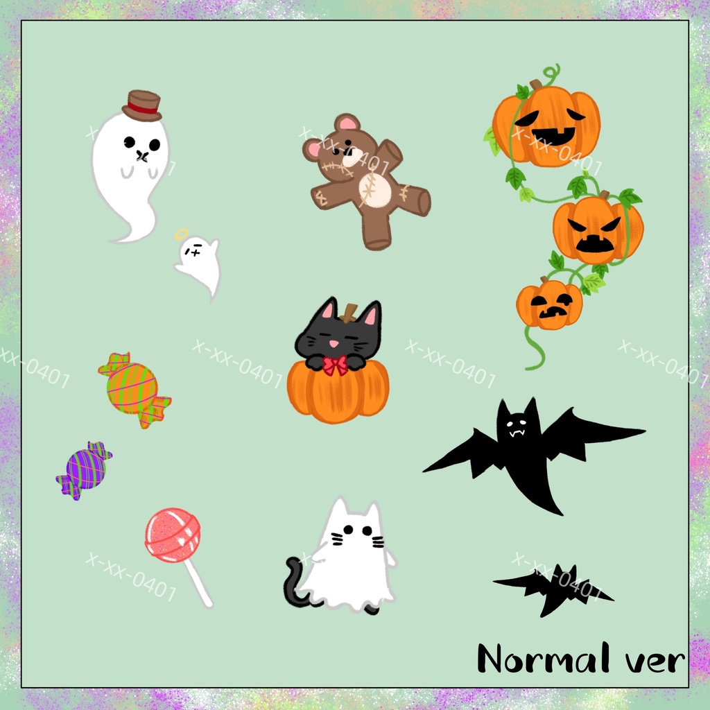 Halloween sticker tatoo ( free! )