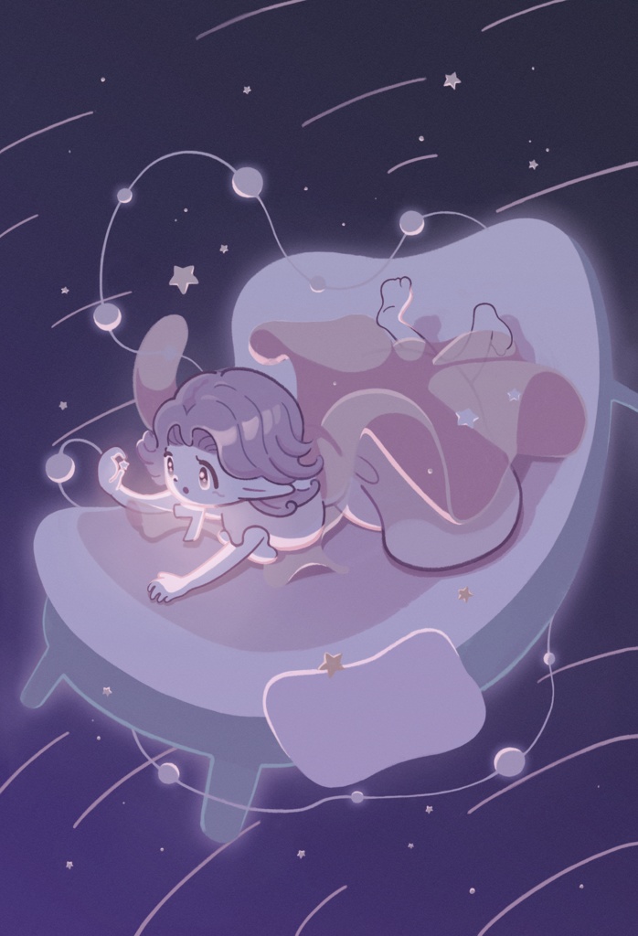 Postcard ~ Bedroom Dream