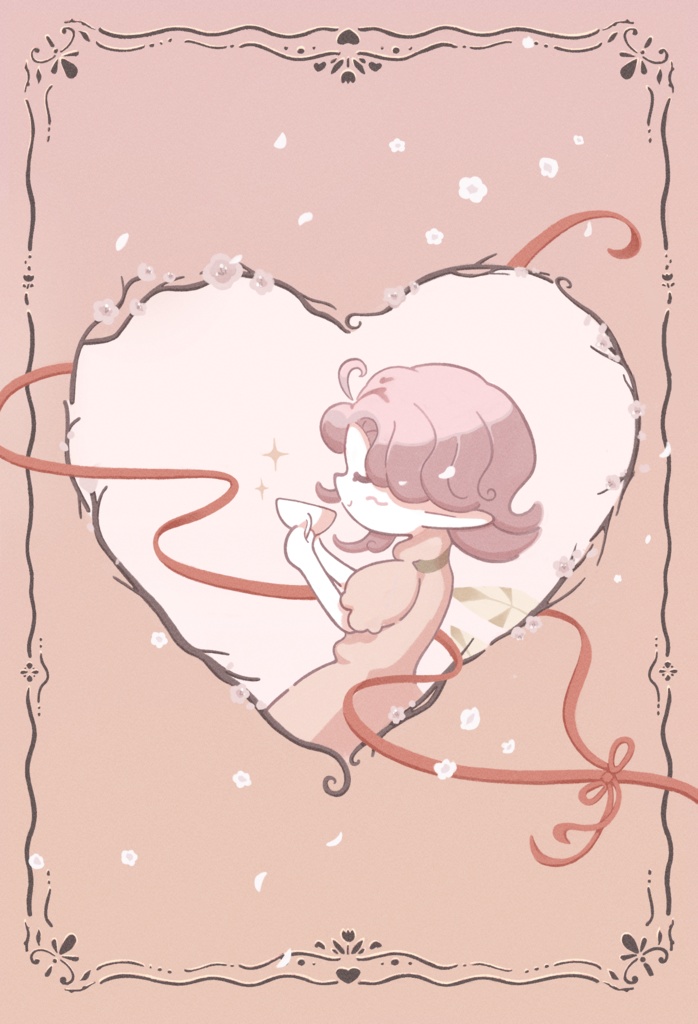 Postcard ~ Gentle Tea Time 