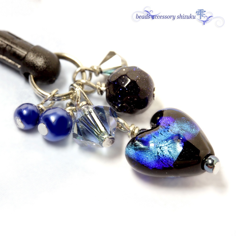 ハートのホタル玉イヤホンジャック