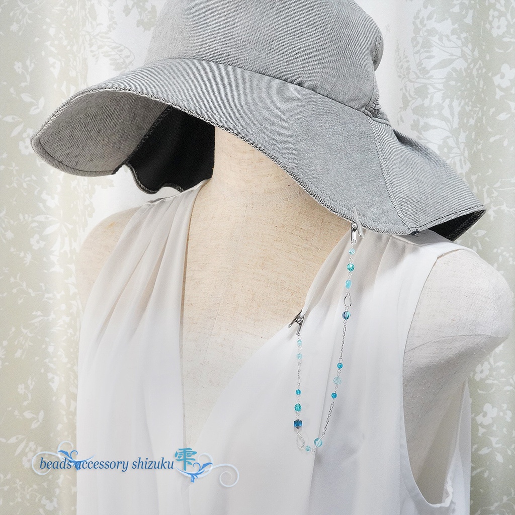 ハットクリップ*アクアマリンⅡ