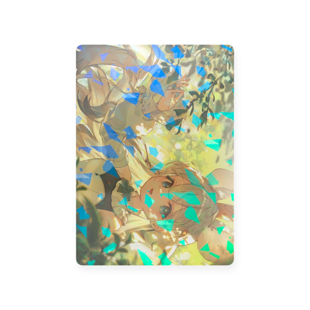 ホログラムトレカ(知見ちら)プラスティックカード