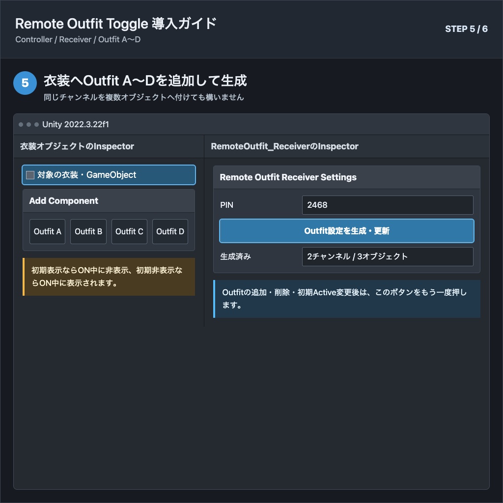 相手の衣装を パーツ毎に着脱できる ギミック