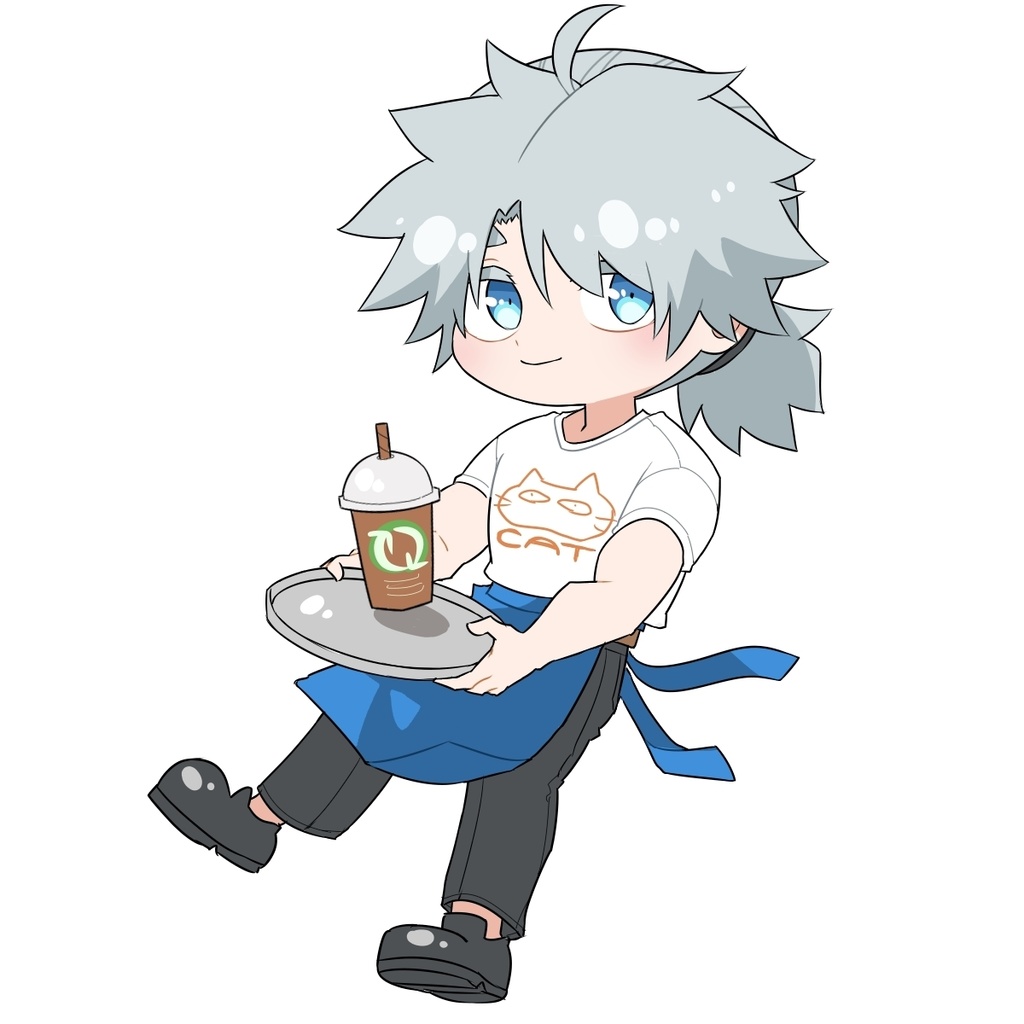 蓮(カフェver) アクリルキーホルダー