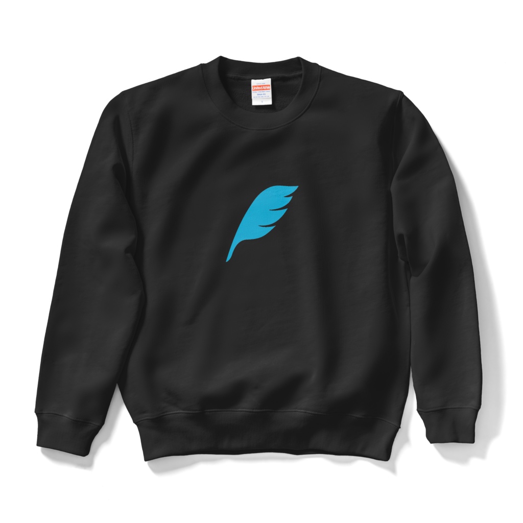 feather スウェット ブラック