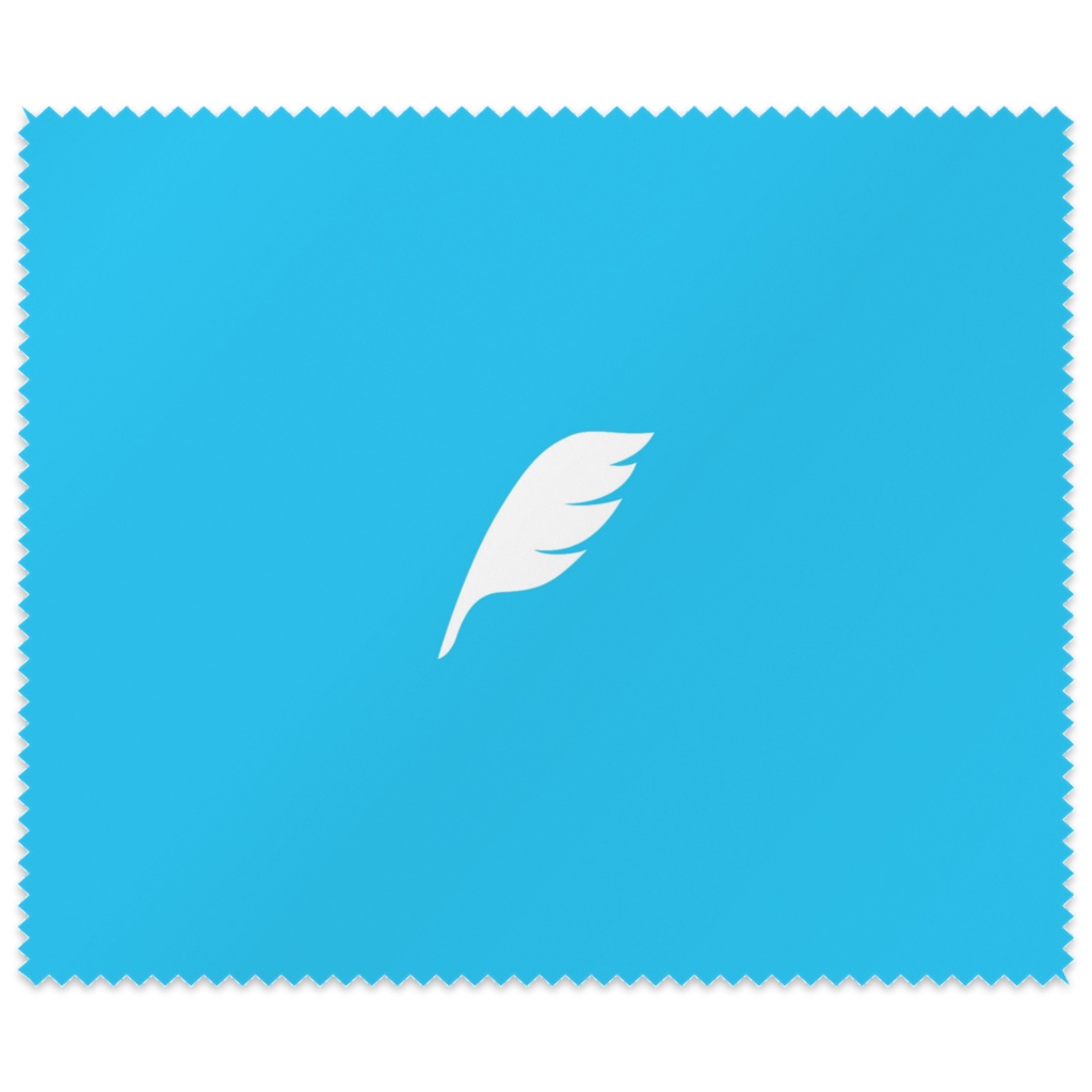 feather メガネ拭き