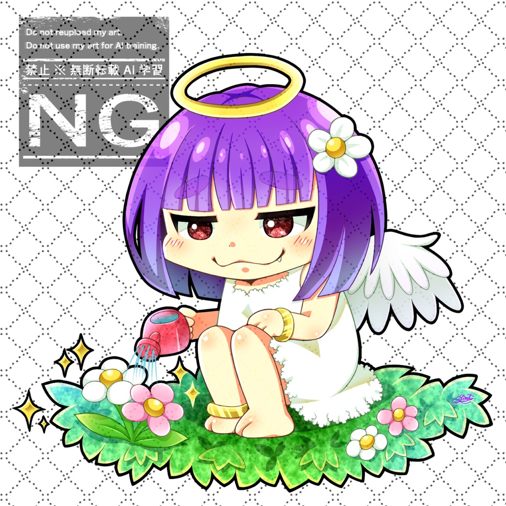 アクリルキーホルダー【天使ちゃん】