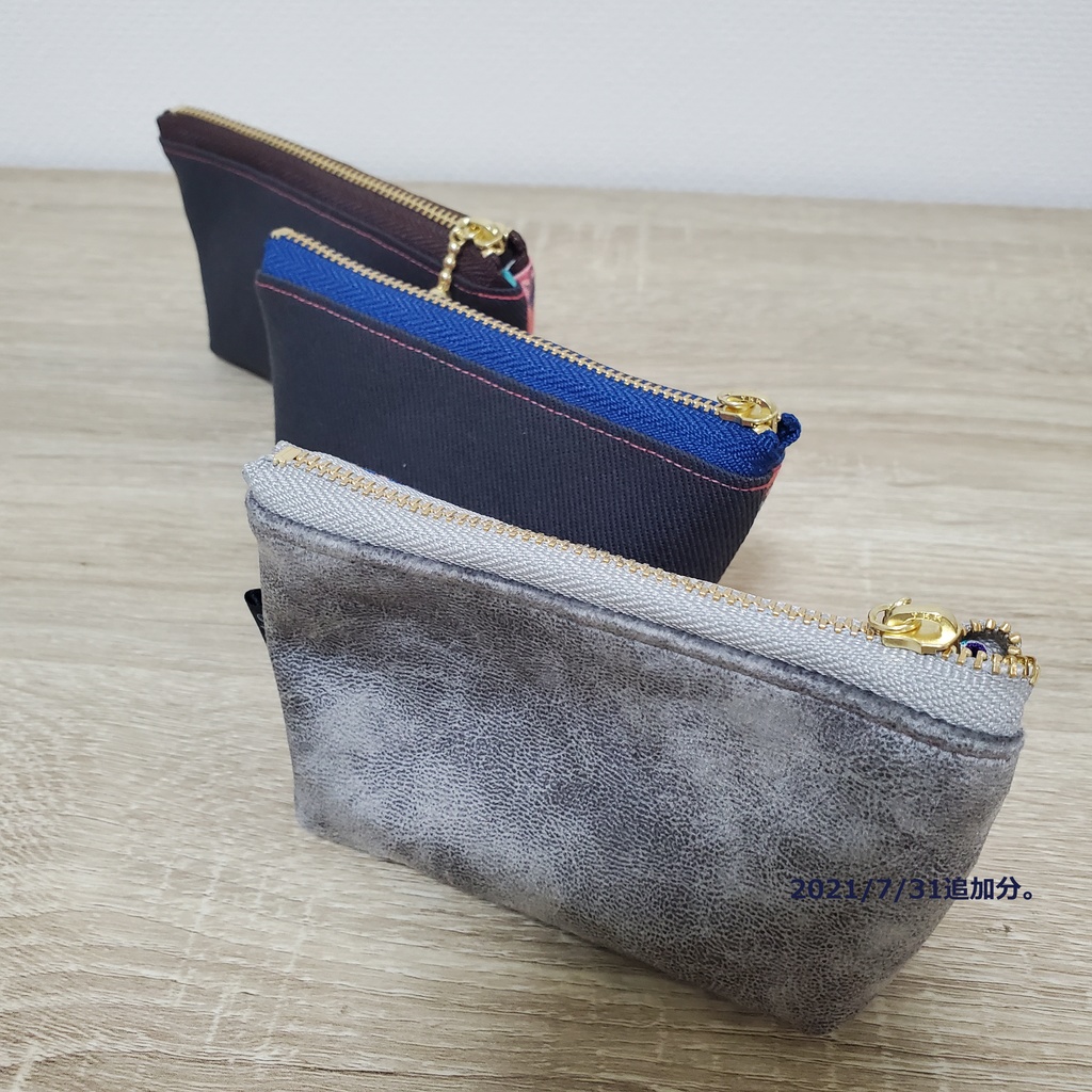 ネコチャン柄のポーチ、どれかが届くガチャ🍆🐬