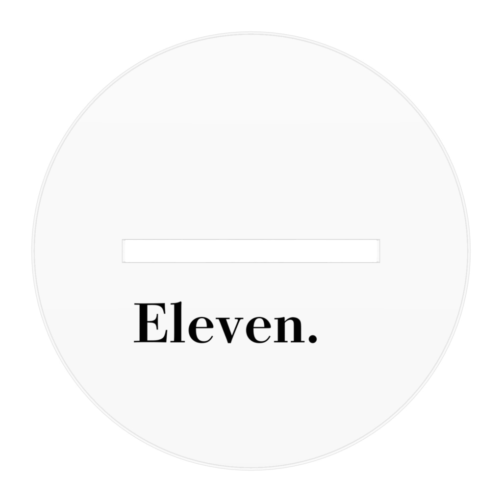 Eleven. アクリルボード