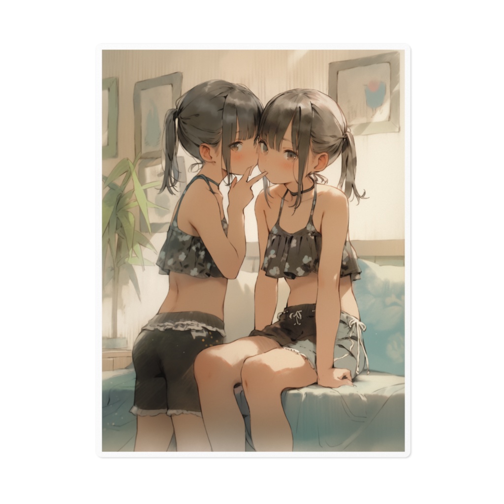 ちゅーちゅー。ステッカー