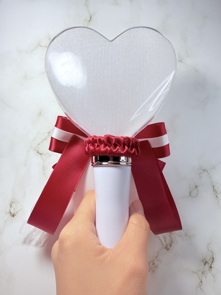 \選べる全20色Ver.ホワイト/キンブレリボン・ペンライトリボン