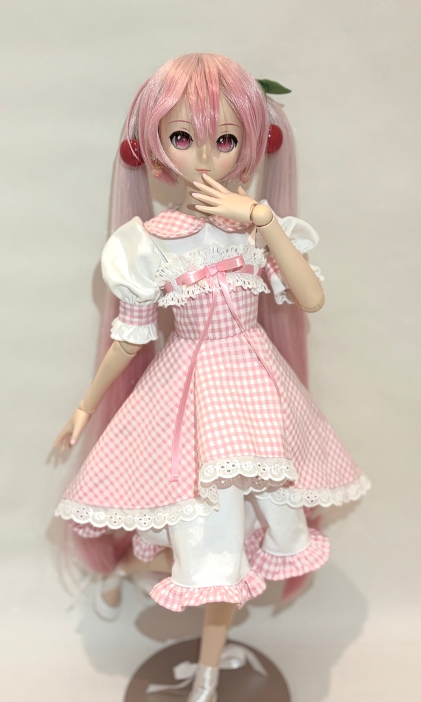 サマーガーデンワンピース 【サマーピーチ】DD服  (SS~M胸対応)