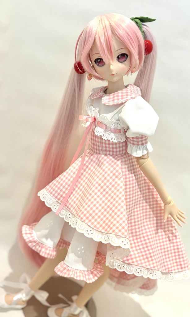 サマーガーデンワンピース 【サマーピーチ】DD服 (SS~M胸対応)