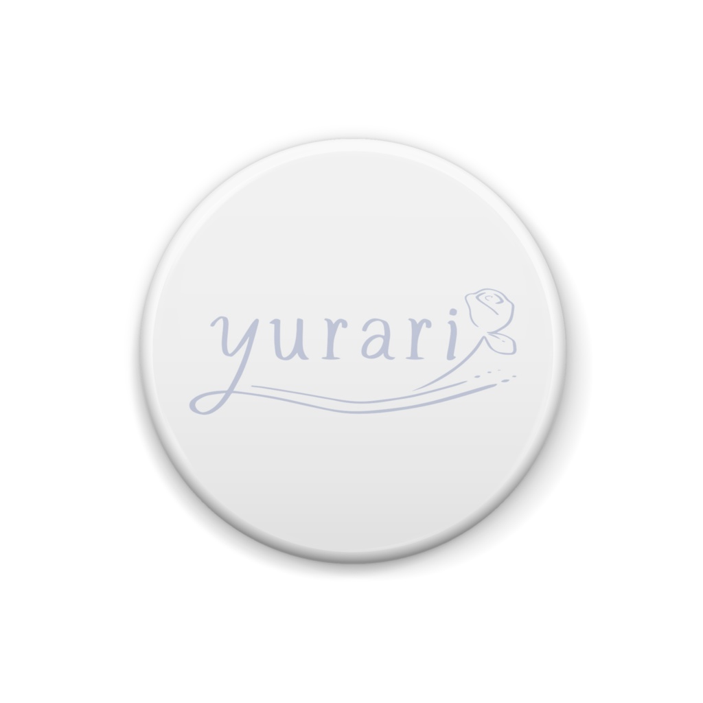 yurariロゴ缶バッジ