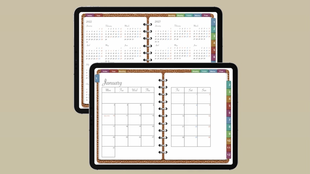 デジタルプランナー 2022年